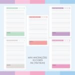 Kit Blocos - Mini Anotações A6 - Imagem 3