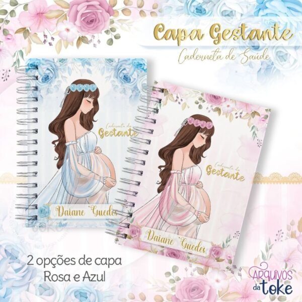 Cadernetas da Gestante - Original, Clean e Floral - Imagem 7