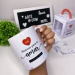 Caixa Maleta +Arte Caneca - 10 Motivos para Te Amar - Namorados - Imagem 3