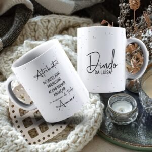 Convite para Padrinhos Minimalista - Estampas Canecas