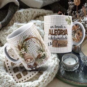 Kit 1 - Canecas de Natal 2023 (Personalize)