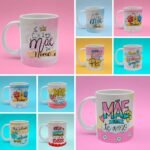 Combo Artes Canecas + Brindes - Dia das Mães