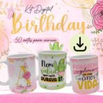 Combo Aniversário - Estampas Canecas