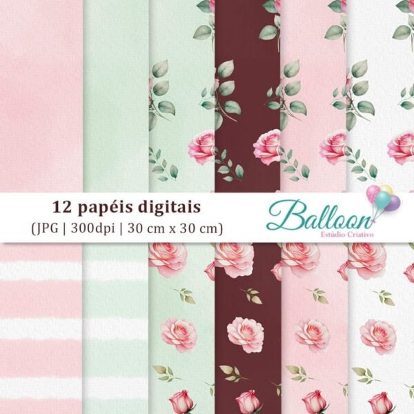 Kit Digital - Rosa - Imagem 2