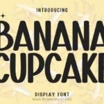Banana Cupcake - Fonte p/ Instalar