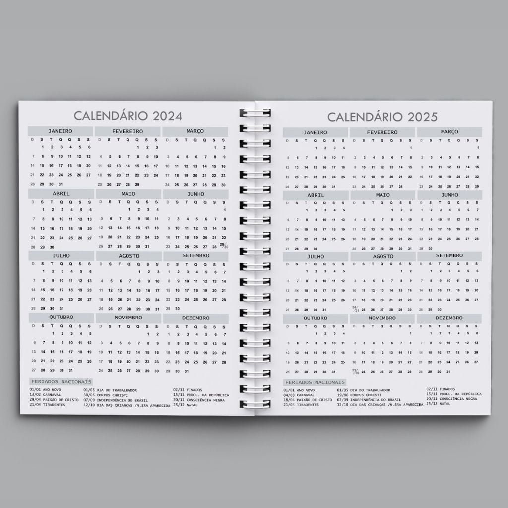 Bicho-Papel-Agendamentos-2024-2-1.jpg Miolo Agendamento Semanal 2024 Neutro 3DPP - Imagem 4