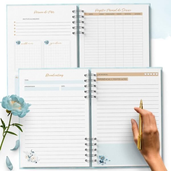 Planner da Pioneira SET2023 a AGO2024 e Ano 2024 (Bicho Papel) - Imagem 3