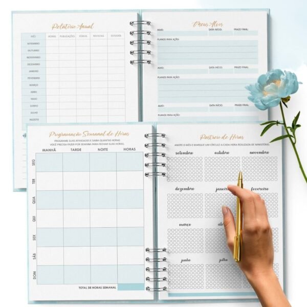 Planner da Pioneira SET2023 a AGO2024 e Ano 2024 (Bicho Papel) - Imagem 8