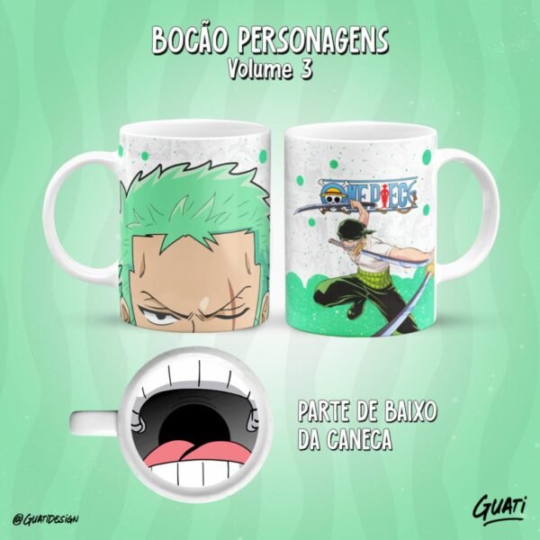 Coleção Bocão Personagens Vol 3 - Artes para Canecas - Imagem 3