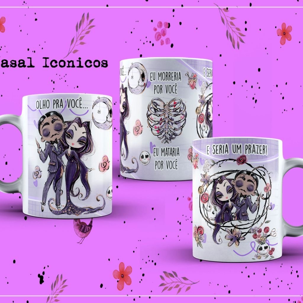 Bruna-Molina-Casais-Iconicos-2.jpg Artes Caneca Casais Iconicos - Imagem 2