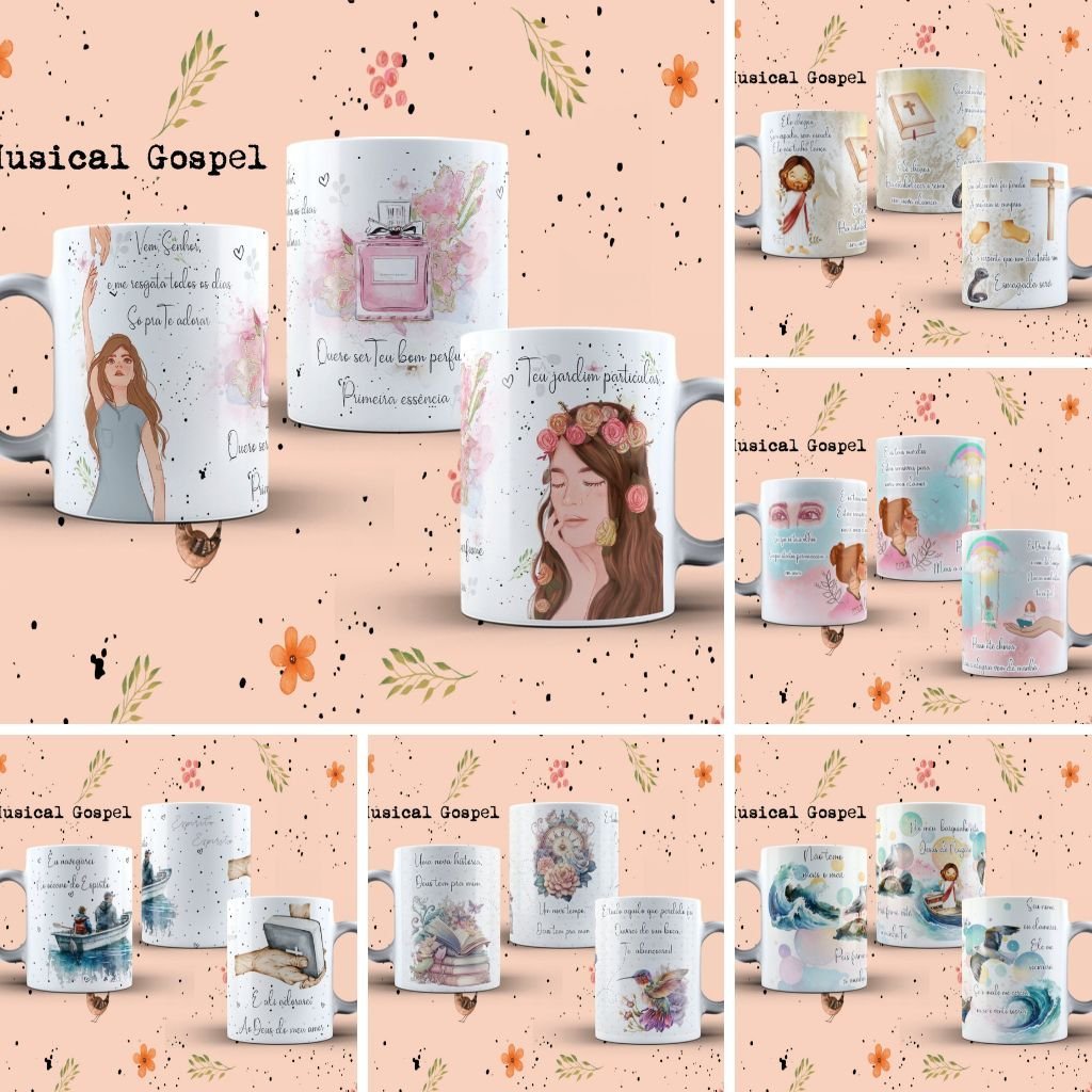 Bruna-Molina-Pack-Musica-Gospel.jpg Kit Artes Canecas Musical Gospel - Imagem 1