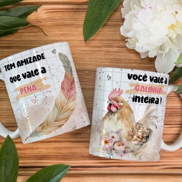 Kit Artes Canecas Amiga - Imagem 7