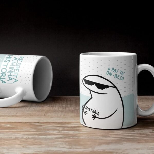 Artes Caneca Frases Flork - Dia dos Pais - Imagem 6