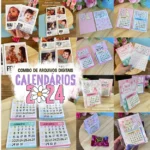 COMBO - Calendários de Mesa | Imãs | Polaroid 2024