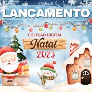 Kit Digital | Mimos | Canecas - Natal 2023 (Ilustracin)