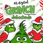 Kit Digital | Canecas – Grinch Debochado
