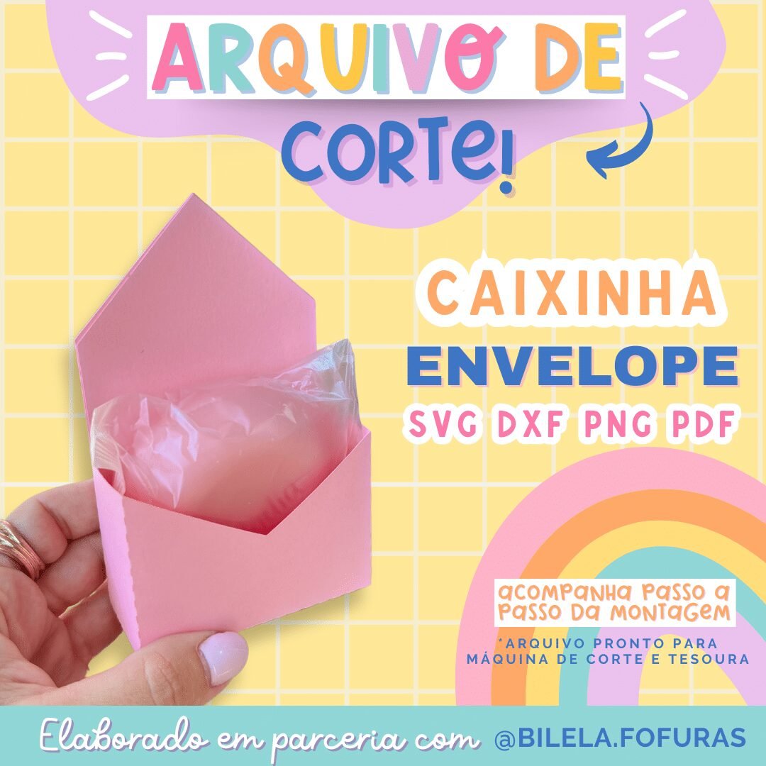 CAPA-CAIXINHA-ENVELOPE-1 Caixinha Envelope - Molde Limpo - Imagem 1