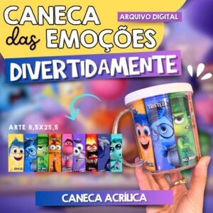 Arquivo Digital - Caneca das Emoções (Ilustracin)