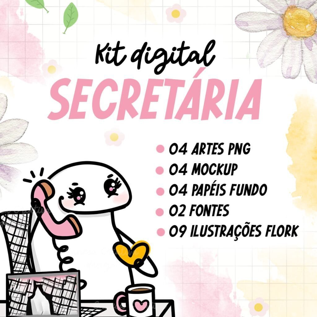 CAPA-SECRETARIA.jpg Artes Avulsa para Caneca - Secretária Flork - Imagem 1
