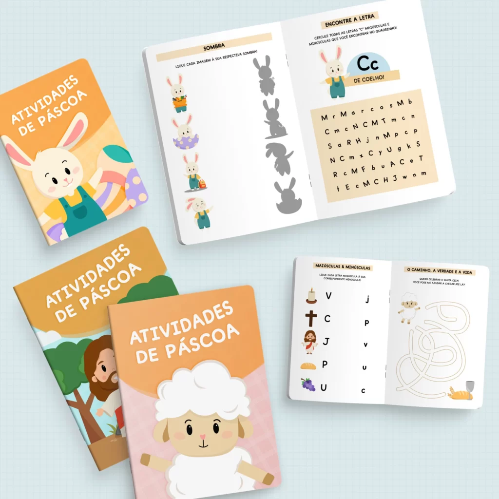 CAPA_caderno_atividades_COELHO_CRISTAO.jpg-1-scaled-1.webp Caderno de Atividades | Páscoa Coelho e Cordeiro | Brochura A5 + A6 - Imagem 1