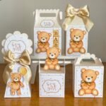 Chá Revelação Ursinho Neutro - Kit Festa Pronta