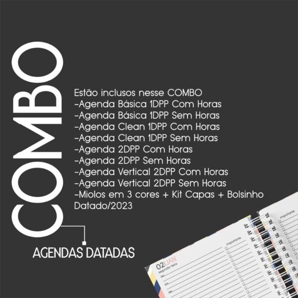 Combo Agendas 2023/Permanente - Imagem 5