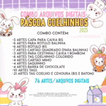 Combo Páscoa Coelhinhos 2023l