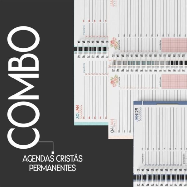 Combo Agendas Cristã - Imagem 13
