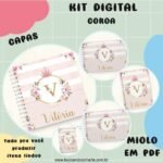 Kit Coleção Coroa – 4 Opções de Cores (Fuxicando Arte) - Imagem 3