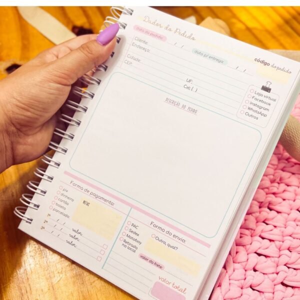 Miolo Caderno de Pedidos - Imagem 3