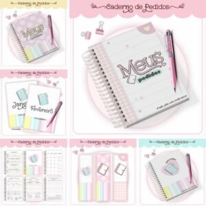 Caderno de Pedido Candy