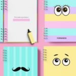 Combo Capas | Miolos Pautados Carinhas - Imagem 4