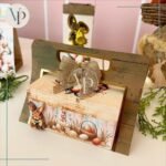 Caixa Bolsa Ovo de Colher - Páscoa