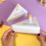 Caixa Fatia Bolo - Aniversário (Tudo pra Papelaria)