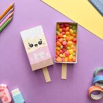 Caixa Picolé - Volta às aulas (Tudo pra Papelaria)