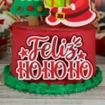 Combo Topos de Bolo – Natal 2023 (Chuvinha de Papel) - Imagem 7