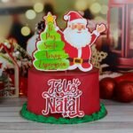 Combo Topos de Bolo – Natal 2023 (Chuvinha de Papel) - Imagem 13