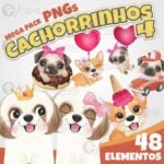 2 Kits Digitais Cachorrinhos - Imagem 2
