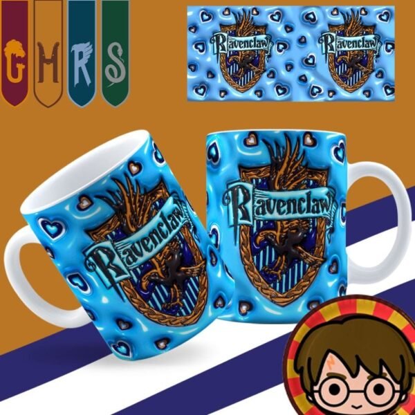 Estampas Canecas - Harry Potter 3D - Imagem 2