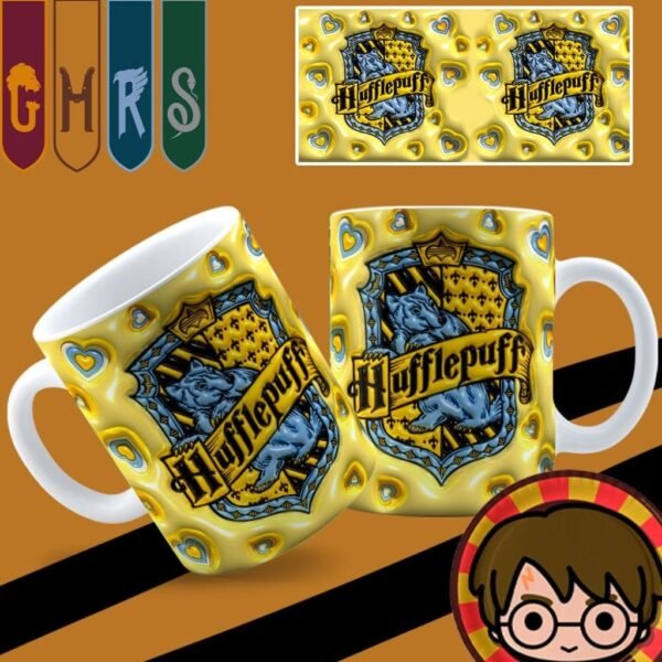 Estampas Canecas - Harry Potter 3D - Imagem 4