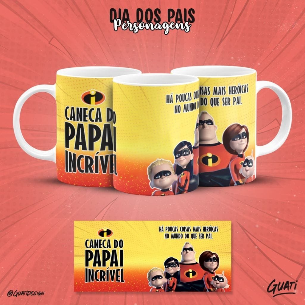 Caneca-Criativa-Pais-Personagens-11.jpg Dia dos Pais Personagens - Estampas Canecas - Imagem 11