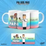 Dia dos Pais Personagens - Estampas Canecas - Imagem 16