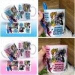 2 Artes Avulsas Caneca - Sorriso Torto Ele e Ela