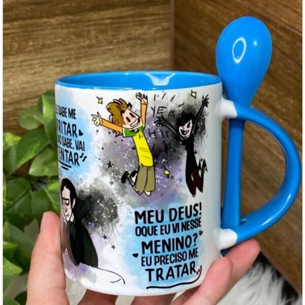 2 Artes Avulsas Caneca - Sorriso Torto Ele e Ela - Imagem 6