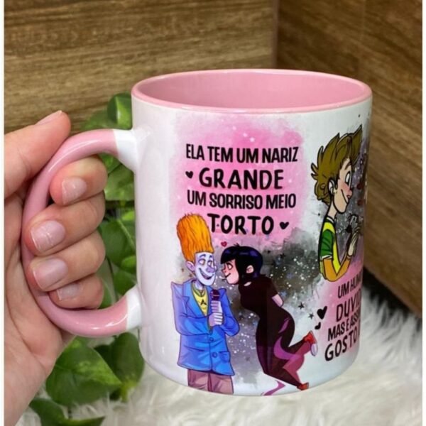 2 Artes Avulsas Caneca - Sorriso Torto Ele e Ela - Imagem 8