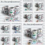 Canecas Flork Professores Matérias