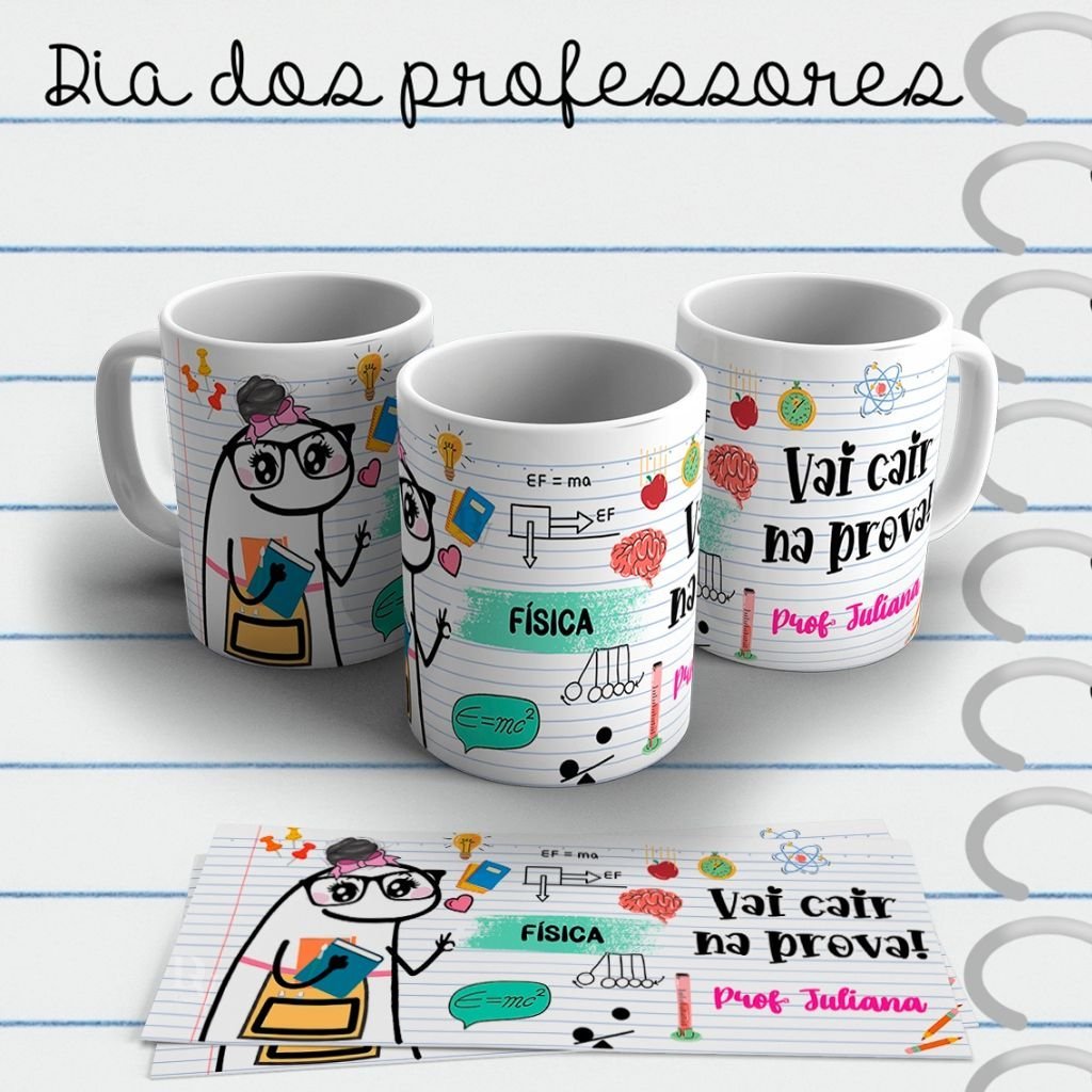 Canecas-2-Pop-Art-12 Canecas Flork Professores Matérias - Imagem 15