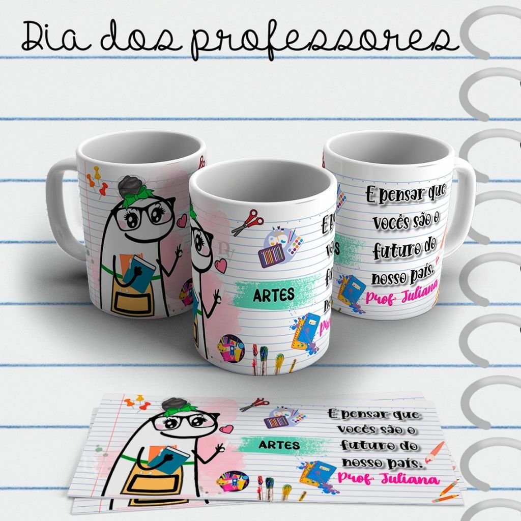 Canecas-2-Pop-Art-7 Canecas Flork Professores Matérias - Imagem 20