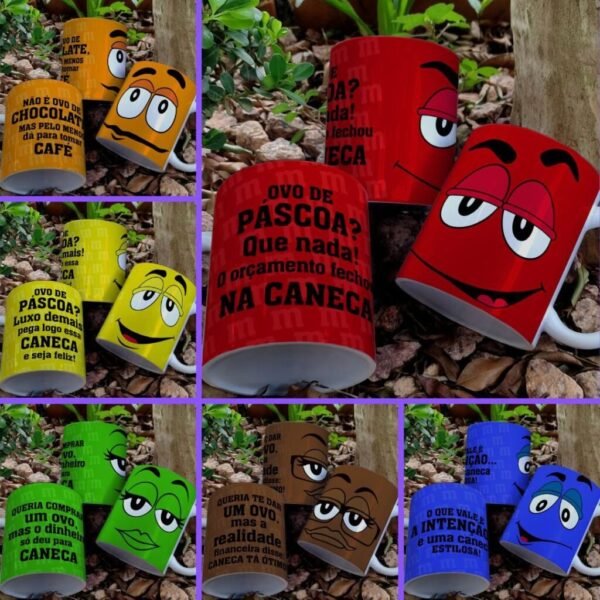 Páscoa M&M - Artes para Caneca - Imagem 2