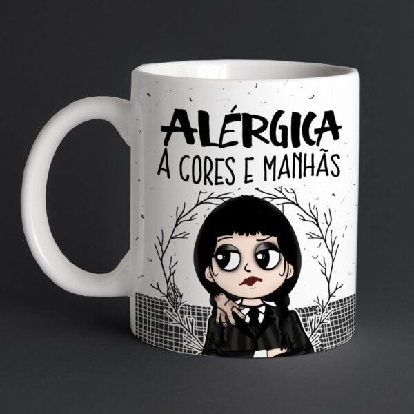 Kit Estampas Canecas Wandinha - Imagem 6